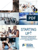 Starting UP : References & Resources For Innovators, Entrepreneurs
