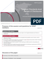 Targeted Standards-Level Review of Disclosures: Ifrs Foundation