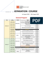 Imat Preparation Course