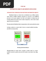 Unit-Iii Distributed Objects and Remote Invocation