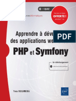 Apprendre À Développer Des Applications Web Avec Et: PHP Symfony