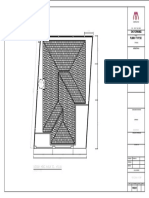 Denah Ring Balk El. +5.00: Rumah Type 90 Shop Drawing