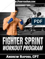 Fighter Sprint Workout Program