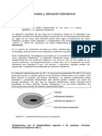 Alteración hidrotermal