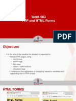W3 Lesson 3 Introduction To PHP - Presentation