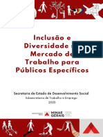 Cartilha - Inclusão e Diversidade No Mercado de Trabalho para Públicos Específicos