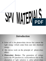 SPV Materials