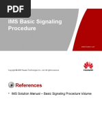 IMS Basic Signaling Procedure SIP IMS Procedures