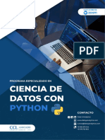 Programa Ciencia de Datos Con Python Promo