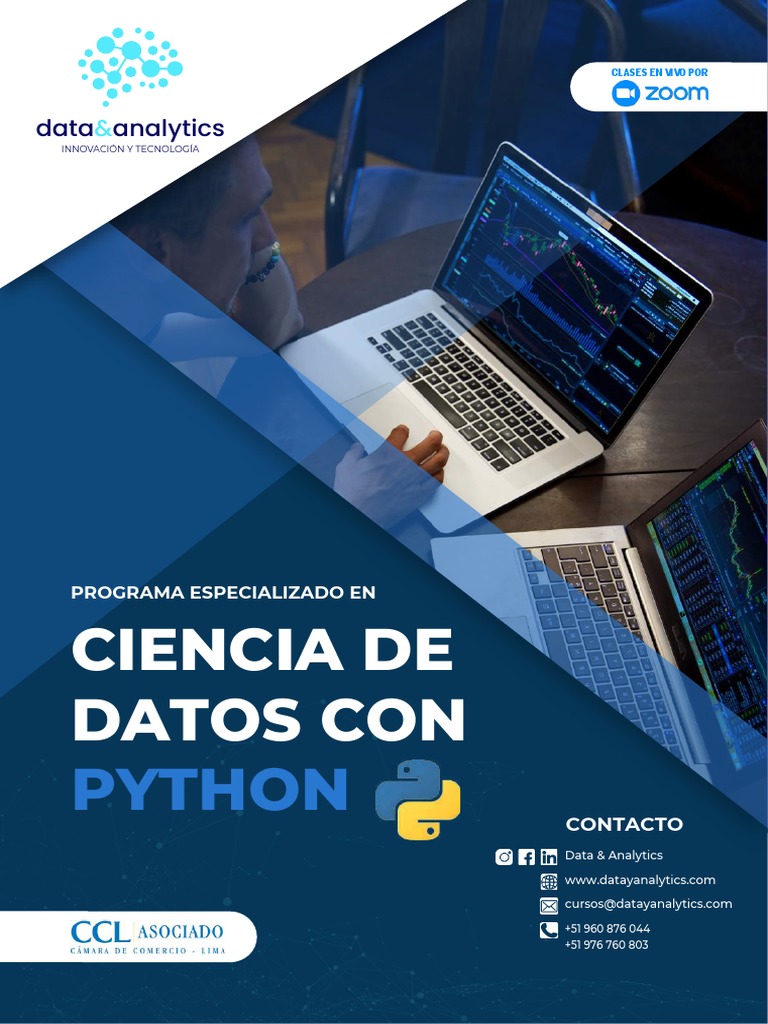Programa Ciencia de Datos Con Python Promo | PDF | Data Management ...