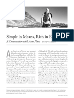 BODIAN Simple in Means, Rich in Ends A Conversation With Arne Naess