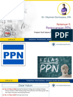 Perencanaan PPN - Manajemen Pajak Genap 2021-2022 - ND