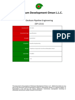 PDO Onshore Pipeline Engineering Specification