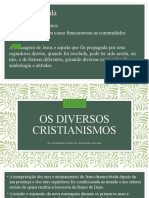 Aula 6 - Diversos Cristianismos