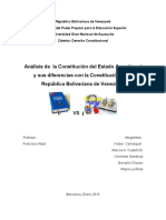 Análisis de La Constitución Del Estado Anzoátegui Piloto