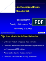 Object Oriented Analysis and Design Using The UML: Nabgha Hashmi Faculty of Computer Science University of Gujrat