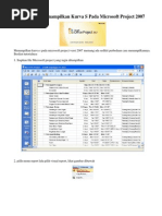 Tutorial Cara An Kurva S Pada Microsoft Project 2007