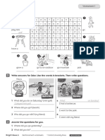 Worksheet 1: Jake Saturday Sunday