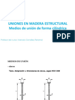 Uniones en madera estructural