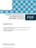 Teste Gestaltico Visomotor de Bender (B-SPG)