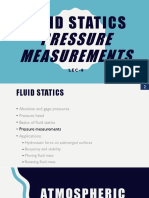 6 - Fluid Statics (P Measurement)
