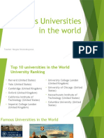 Bazarkulov Maxsud Mahmudovich - Famous Universities in The World University
