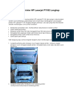 Cara Bongkar Printer HP Laserjet P1102 