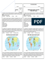 Avaliação 1º Bimestre 9º Ano