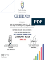 Certificado Alejandro Orlando Mango Rodriguez