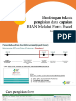 Inject Data BIan Ke Form Excel Dan Alur Pencatatan ASIk