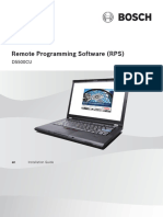 Remote Programming Software (RPS) : Installation Guide