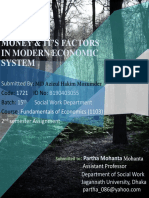 Money & It's Factors in Modern Economic System