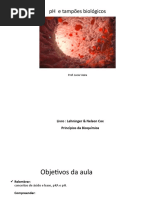 PH e Tampões Biológicos