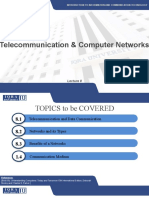 Telecommunication & Computer Networks: Introduction To Information and Communication Technology