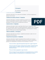 Documentos Solicitud