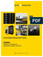 SD 11-001 VINGTOR-STENTOFON Exigo System Description Rev06