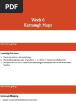 Week 6 - Module 5 Karnaugh Maps