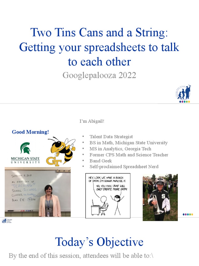 Two Tin Cans and A String 1 | PDF | Spreadsheet | Computing