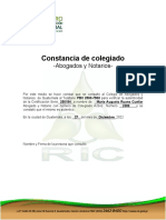 Carta de Confrontación Abogados y Notarios