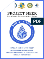Project Neer - Project Plan