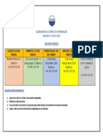 2° Bas Calendario Cierre Unidad 2