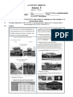 Activity Sheets Week 1 Quarter 2 Science