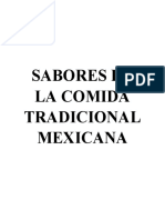 Sabores de La Comida Tradicional Mexicana