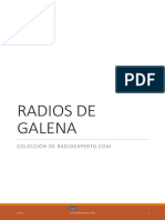 Radios de Galena de la Colección de Radioexperto.com