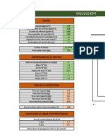 Calculo Estructural de Alcantarilla Cajon EXCEL