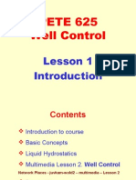 Introduction Well Control