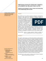 Carneiro - Prefácios e Notas Do Tradutor Tensão e Acolhimento Na Relação Com o Outro