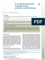  Imaging of Cardiovascular Thoracic Emergencies Acute Aortic Syndrome and Pulmonary Embolism