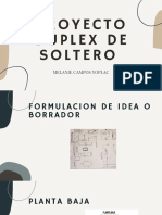 Proyecto Duplex de Soltero