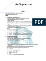 Consorcio Supervisor Tabón documentos administración y técnicos obra
